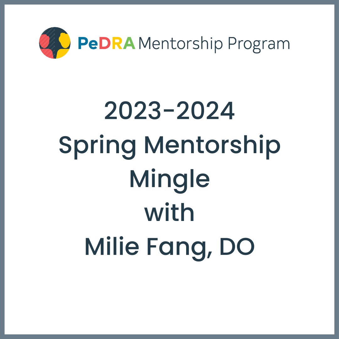 2023-2024 Spring Mentorship Mingle